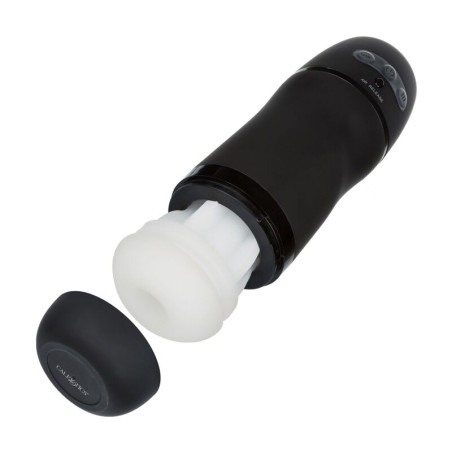 CALEXOTICS OPTIMUM POWER MASTURBADOR CON VIBRACION Y SUCCIONADOR