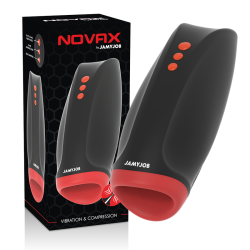 JAMYJOB NOVAX MASTURBADOR CON VIBRACION Y COMPRESION 2
