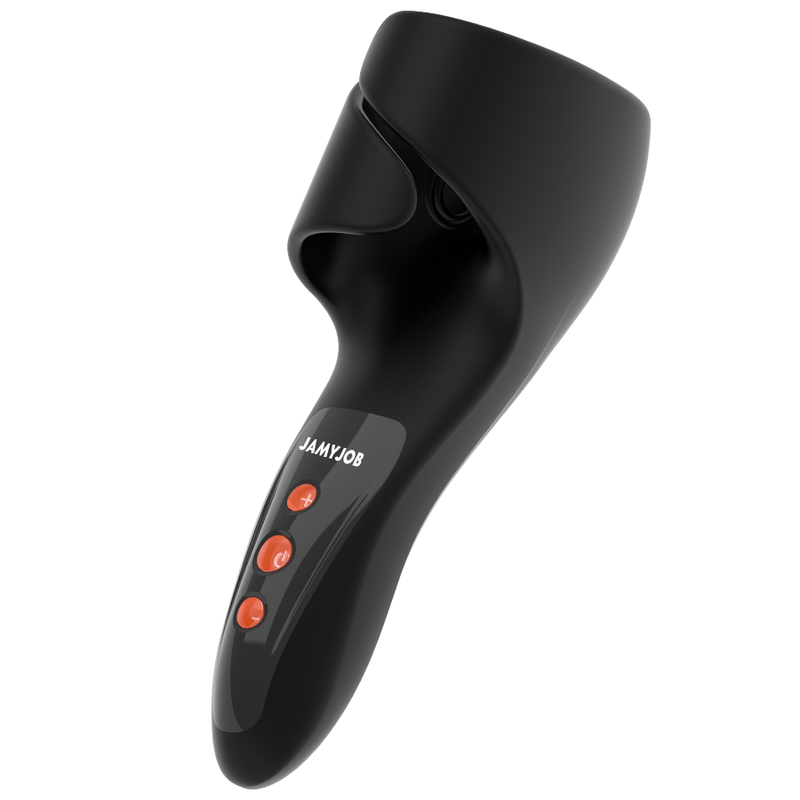 JAMYJOB PULSAR MASTURBADOR VIBRADOR AJUSTABLE CON GOLPETEO EN GLANDE