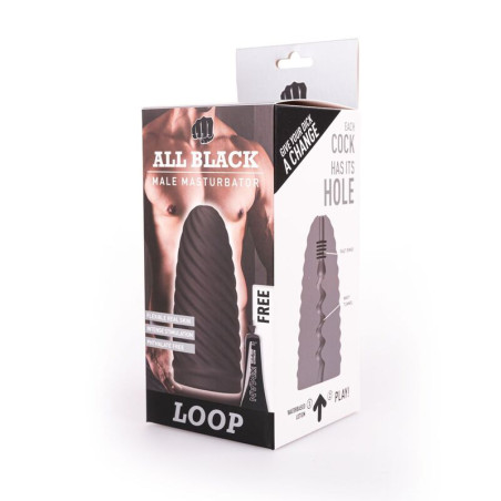 ALL BLACK MASTURBADOR LOOP MODELO 1