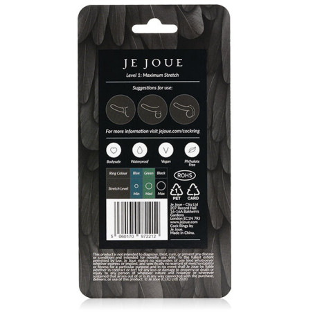 ANILLO PARA EL PENE DE SILICONA JE JOUE ESTIRAMIENTO MAXIMO