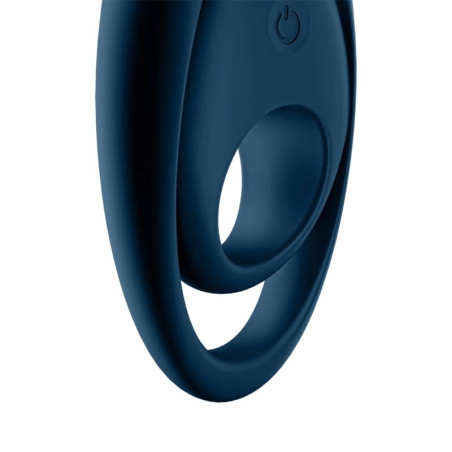 SATISFYER GLORIOUS DUO ANILLO VIBRADOR AZUL