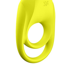 SATISFYER SPECTACULAR DUO ANILLO VIBRADOR AMARILLO 2