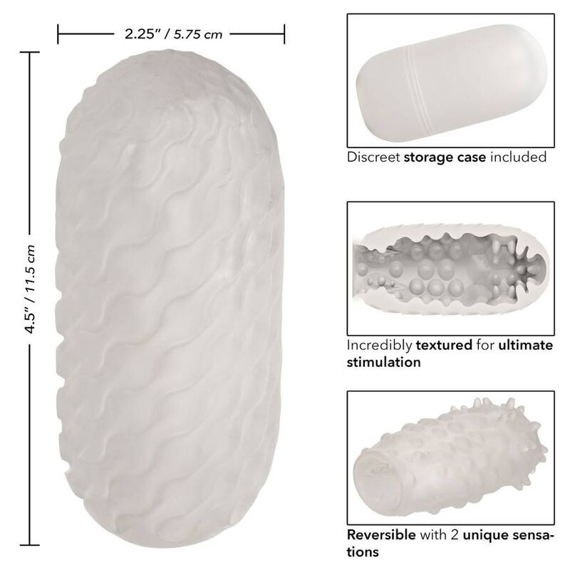 CALEXOTICS REVERSIBLE NUBBY STROKER