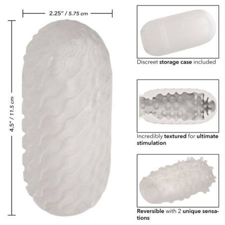 CALEXOTICS REVERSIBLE NUBBY STROKER