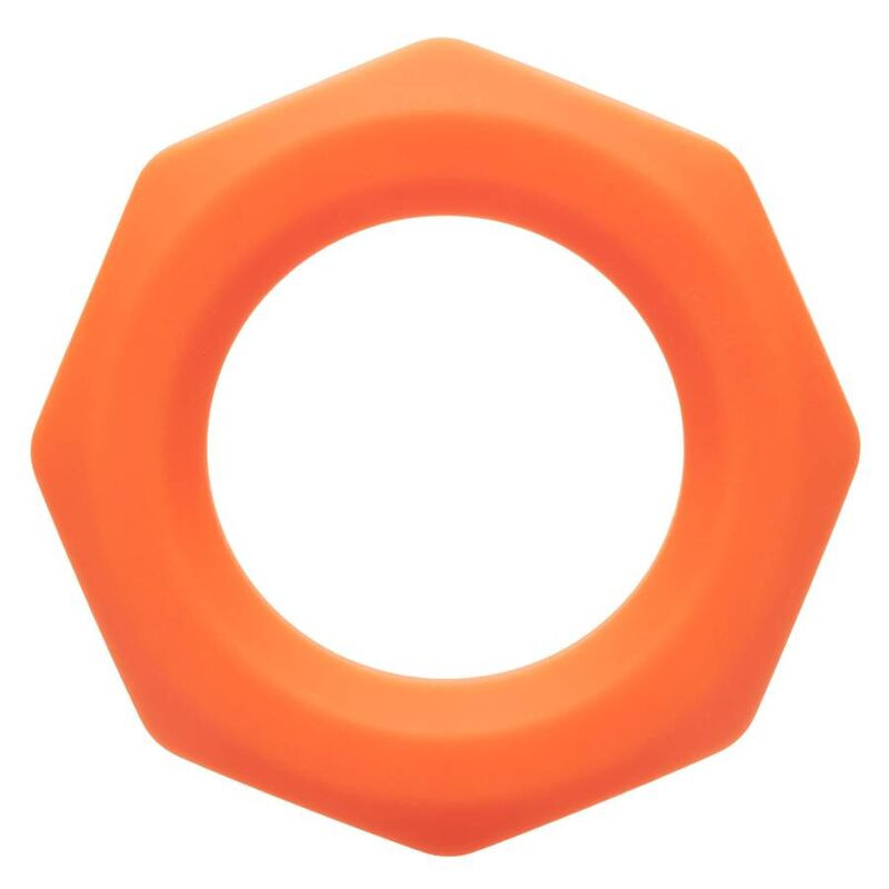 CALEXOTICS ALPHA SEXAGON RING NARANJA