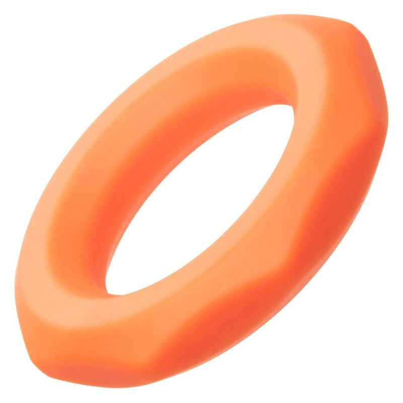 CALEXOTICS ALPHA SEXAGON RING NARANJA