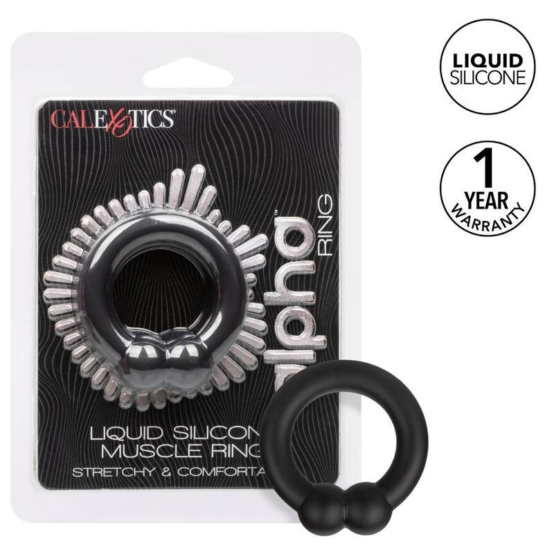 CALEXOTICS ALPHA MUSCLE RING NEGRO