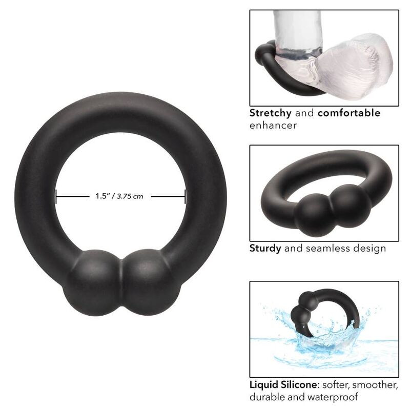 CALEXOTICS ALPHA MUSCLE RING NEGRO