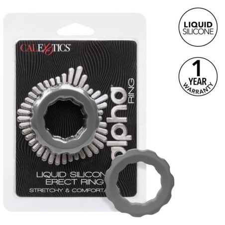 CALEXOTICS ALPHA ERECT RING GRIS