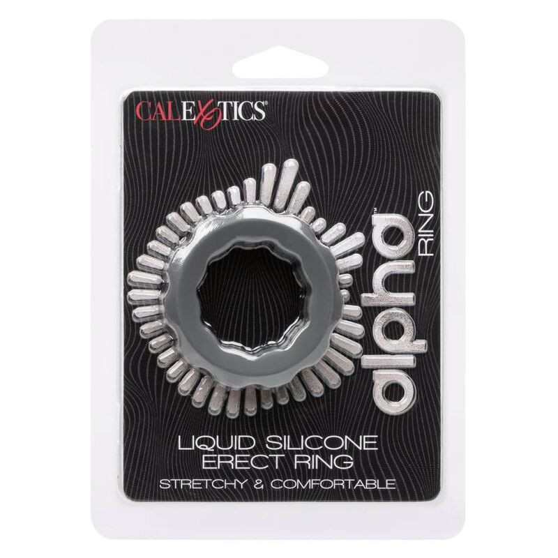CALEXOTICS ALPHA ERECT RING GRIS