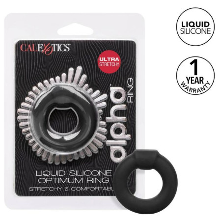 CALEXOTICS ALPHA OPTIMUM RING NEGRO