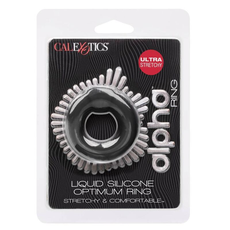 CALEXOTICS ALPHA OPTIMUM RING NEGRO