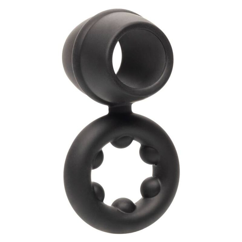 CALEXOTICS ALPHA DUAL MAGNUM RING NEGRO