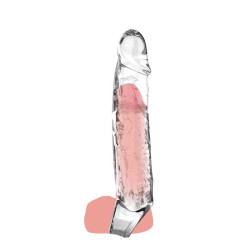 GET REAL EXTENSION LARGO 19 CM TRANSPARENTE 2