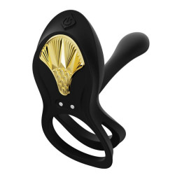 ZALO BAYEK ANILLO VIBRADOR CONTROL REMOTO PAREJAS NEGRO 2