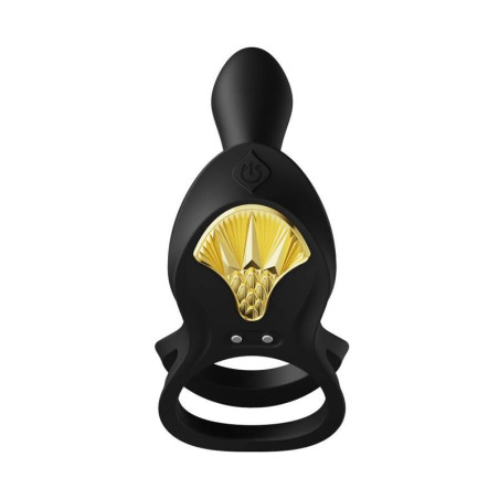 ZALO BAYEK ANILLO VIBRADOR CONTROL REMOTO PAREJAS NEGRO