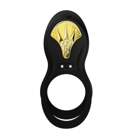 ZALO BAYEK ANILLO VIBRADOR CONTROL REMOTO PAREJAS NEGRO