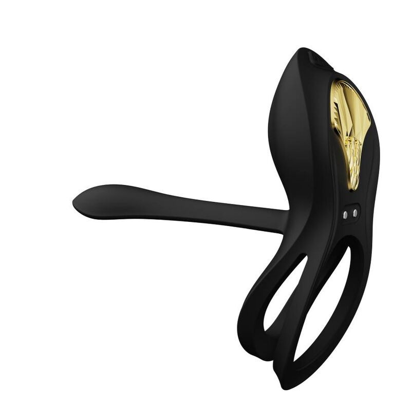 ZALO BAYEK ANILLO VIBRADOR CONTROL REMOTO PAREJAS NEGRO