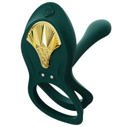 ZALO BAYEK ANILLO VIBRADOR CONTROL REMOTO PAREJAS VERDE 2