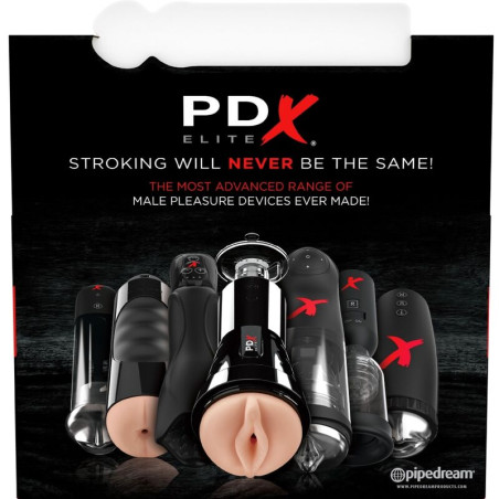 PDX ELITE SET MASTURBADOR STROKER 12 UNIDADES 6X VAGINA 3X ANO 3X BOCA