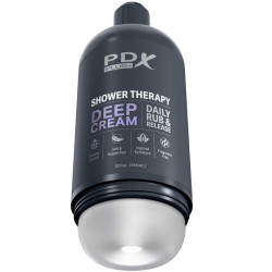 PDX PLUS MASTURBADOR STROKER DISENO DISCRETO DE BOTE CHAMPU DEEP CREAM 2
