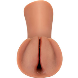 FETISH FANTASY EXTREME MASTURBADOR MASCULINO SILICONA SLIPPERY SLIT CARAMELO 2