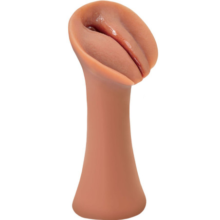 FETISH FANTASY EXTREME MASTURBADOR MASCULINO SILICONA SLIPPERY SLIT CARAMELO