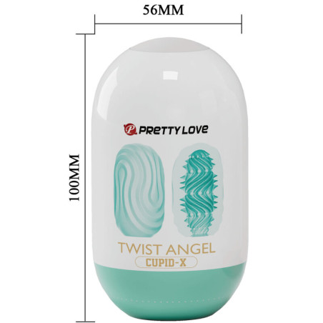 PRETTY LOVE HUEVO MASTURBADOR TWIST ANGEL CUPID