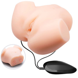CRAZY BULL REALISTIC VAGINA AND ANUS DOUBLE VIBRATION 2