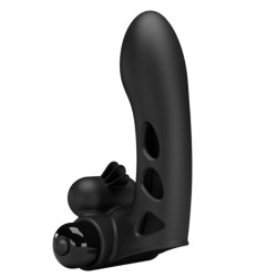 PRETTY LOVE ORLANDO FUNDA DE DEDO VIBRADOR NEGRO 2