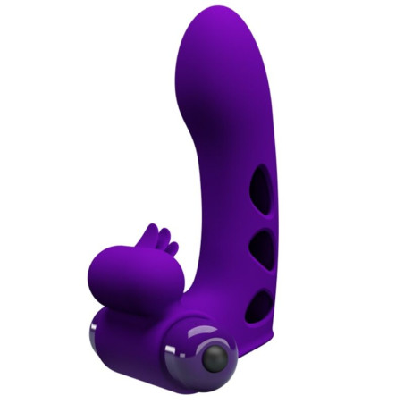 PRETTY LOVE ORLANDO FUNDA DE DEDO VIBRADOR MORADO
