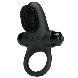 PRETTY LOVE ANILLO VIBRADOR II PARA PENE NEGRO 2