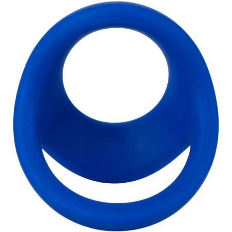 CALEXOTICS ADMIRAL COCK BALL DOBLE ANILLO AZUL