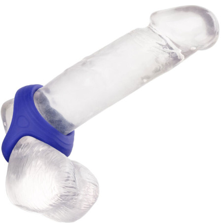 CALEXOTICS ADMIRAL COCK BALL DOBLE ANILLO AZUL