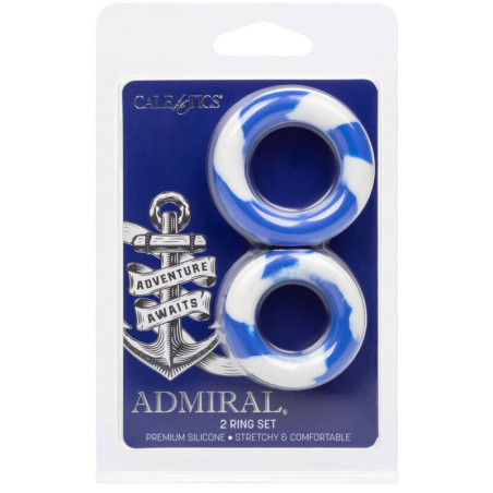 CALEXOTICS ADMIRAL SET 2 ANILLOS PARA PENE