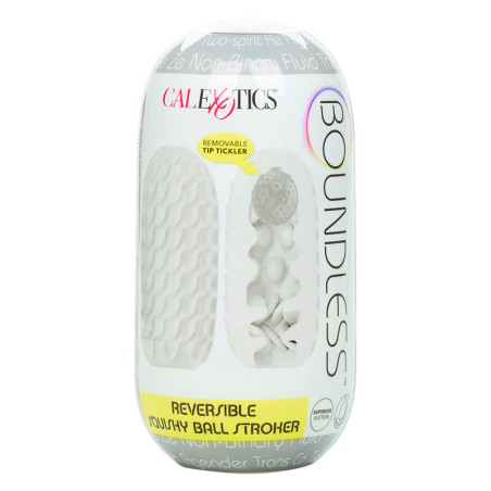 CALEXOTICS BOUNDLESS STROKER BLANDO REVERSIBLE GRIS