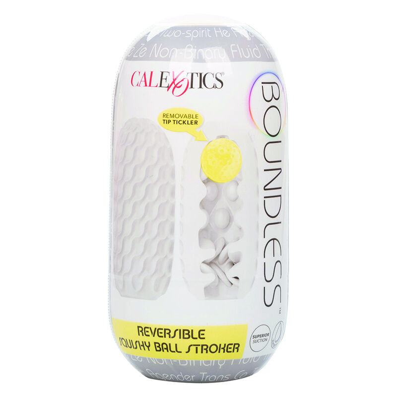 CALEXOTICS BOUNDLESS STROKER BLANDO REVERSIBLE AMARILLO