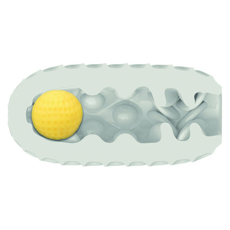 CALEXOTICS BOUNDLESS STROKER BLANDO REVERSIBLE AMARILLO