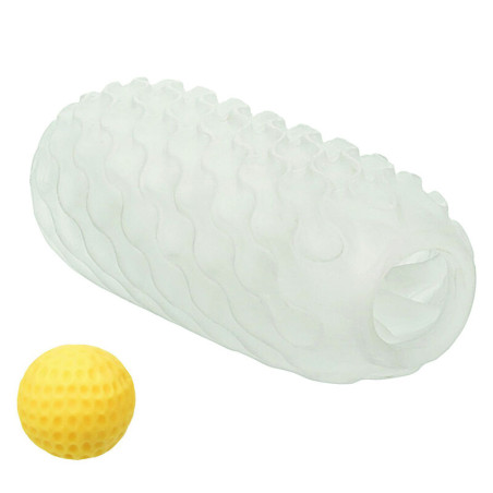 CALEXOTICS BOUNDLESS STROKER BLANDO REVERSIBLE AMARILLO