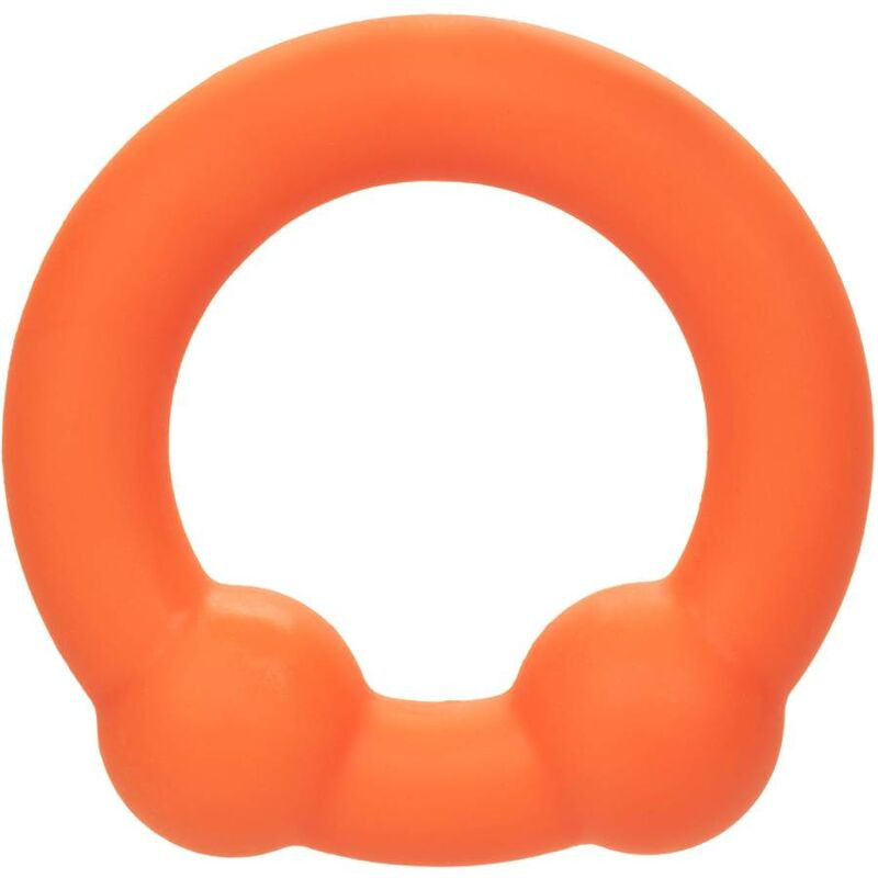 CALEXOTICS ALPHA ANILLO DOBLE BOLA NARANJA