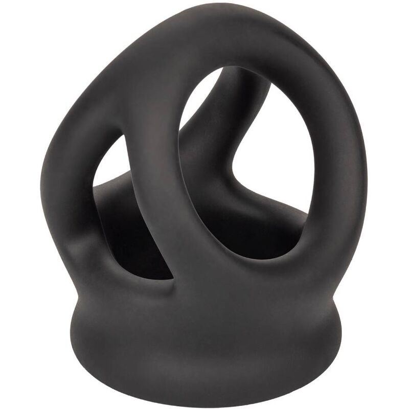 CALEXOTICS ALPHA ANILLO DE JAULA DOBLE NEGRO