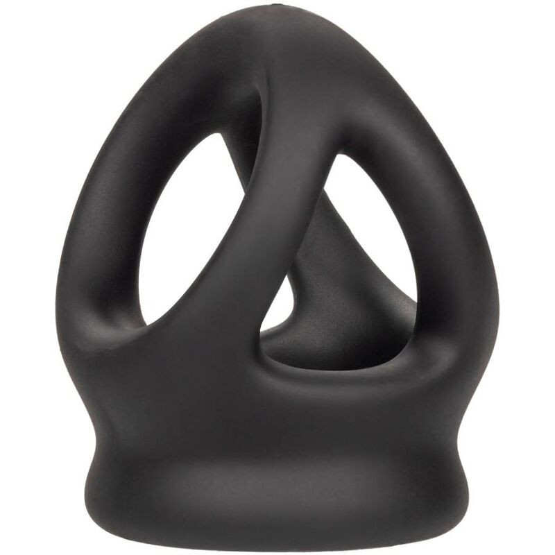 CALEXOTICS ALPHA ANILLO DE JAULA DOBLE NEGRO