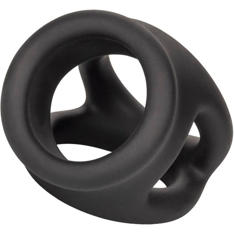 CALEXOTICS ALPHA ANILLO DE JAULA DOBLE NEGRO