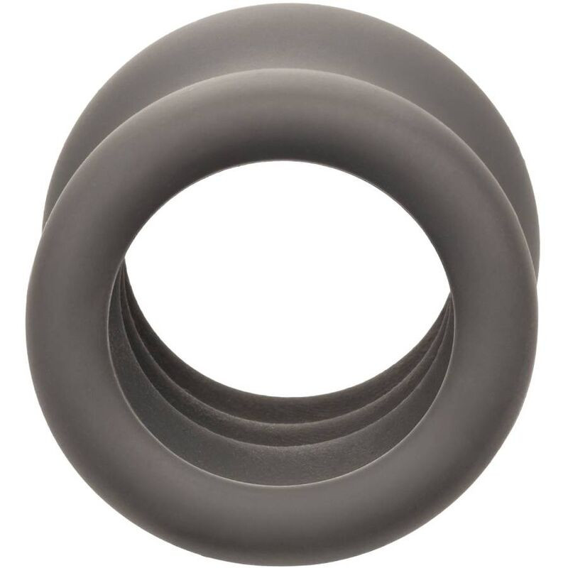 CALEXOTICS ALPHA ANILLO EXTENSION ESCROTO DOBLE NEGRO