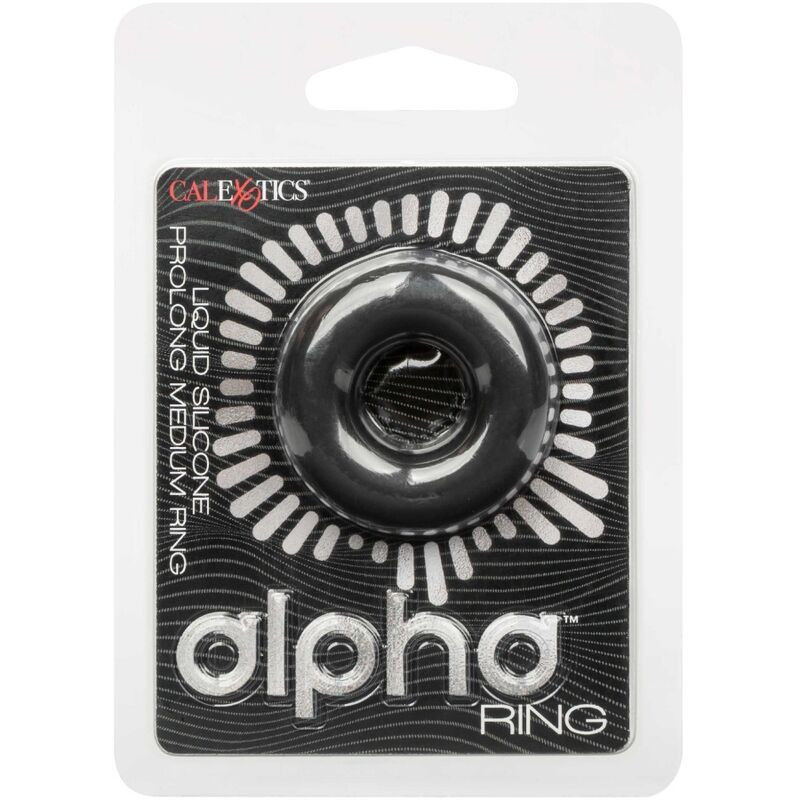 CALEXOTICS ALPHA ANILLO PROLONG MEDIO NEGRO