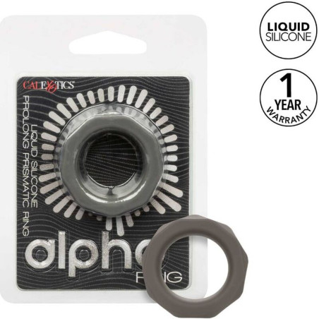 CALEXOTICS ALPHA ANILLO PROLONG PRISMTICO GRIS