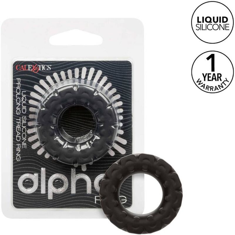 CALEXOTICS ALPHA ANILLO PROLONG BANDA DE RODADURA NEGRO