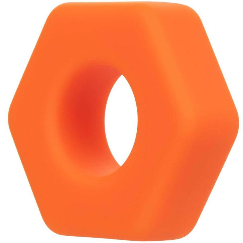 CALEXOTICS ALPHA ANILLO PROLONG SEXGONO NARANJA