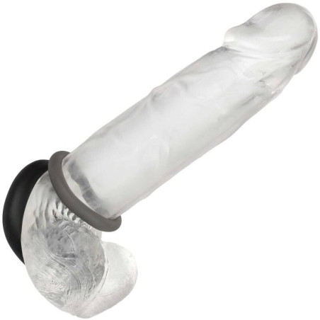 CALEXOTICS ALPHA SET DE 2 ANILLOS PROLONG GRIS